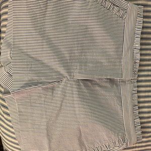 JCrew ruffle shorts